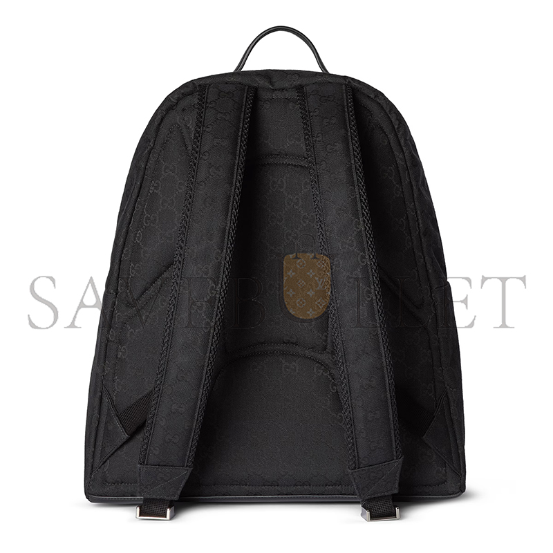 GUCCI MEDIUM GG BACKPACK WITH WEB 824624 (42*36*21cm) GUCCI MEDIUM GG BACKPACK WITH WEB 824624 (42*36*21cm)